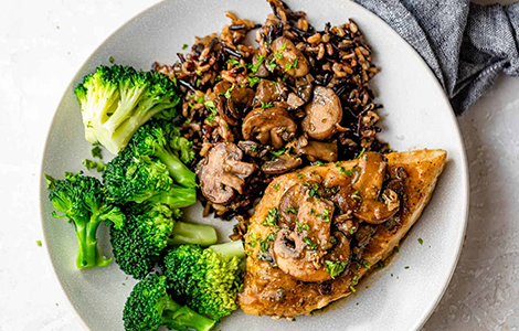 Chicken With Mushroom